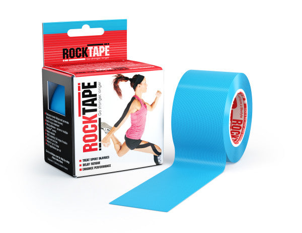 RockTape Standard Uncut Kinesiology Tape - Premium Elastic Sports Tape for Pain Relief & Muscle Support - Ideal for Athletes, Runners & Physical Therapy (10m Roll) | Perfect for Injury Recovery, Joint Stability & Performance Enhancement