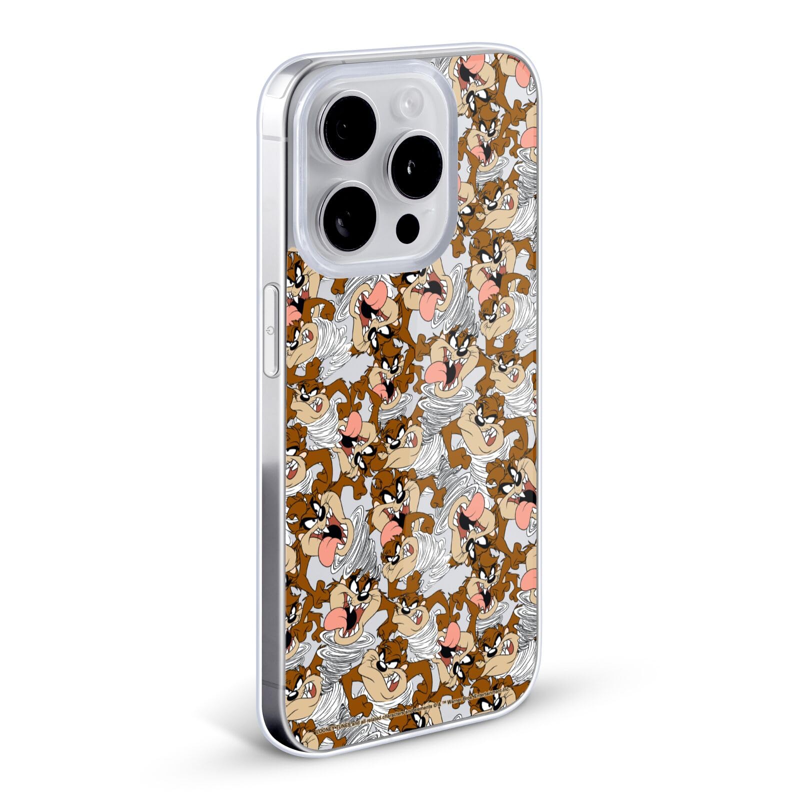 Officially Licensed Looney Tunes Tasmanian Devil Soft Gel Phone Case for Apple iPhone 13 Pro Max - Durable Protection with Fun Cartoon Design, Perfect for Fans and Daily Use