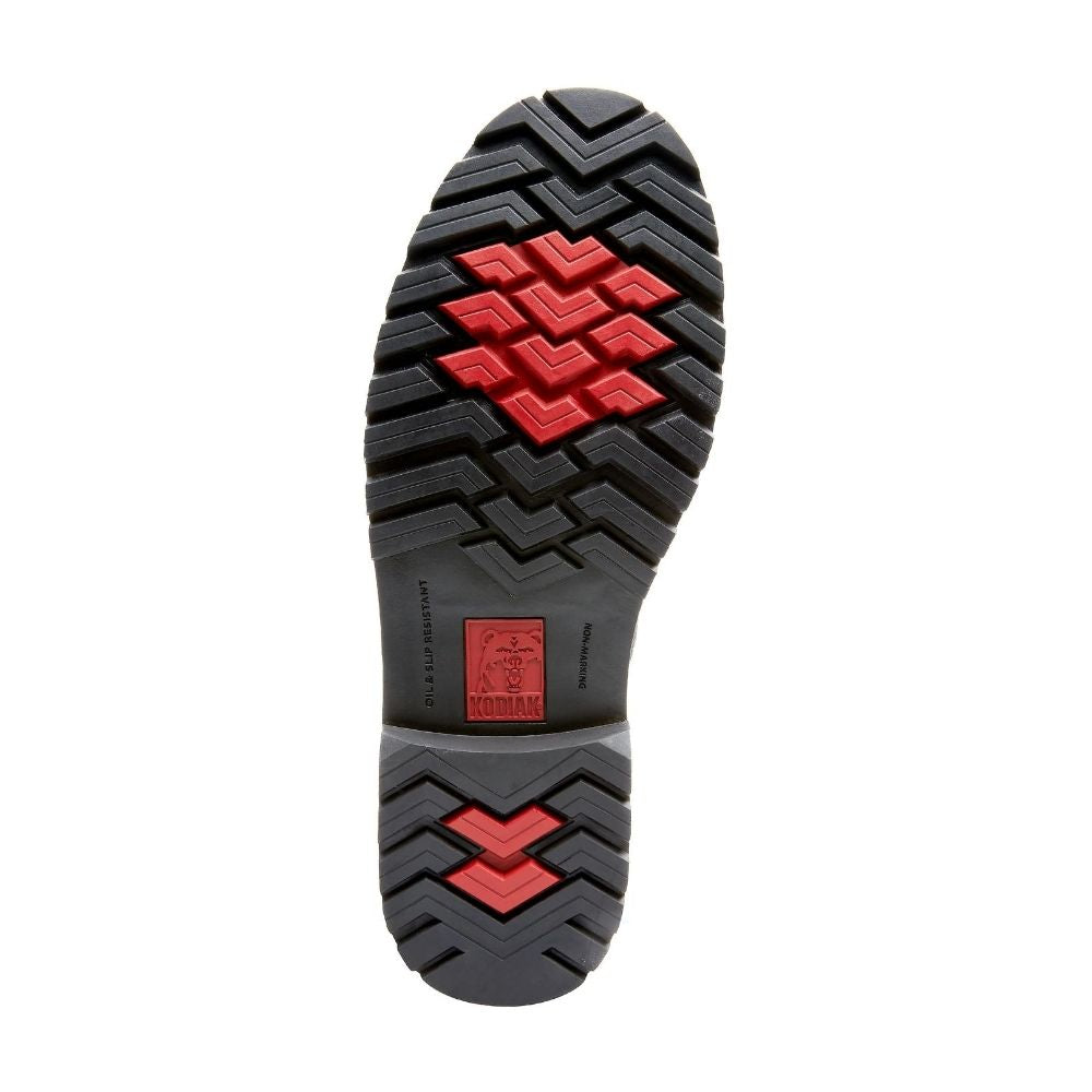 Kodiak Bralorne Chelsea Women's Composite Toe Pull On Work Boots - Slip Resistant, Comfortable & Lightweight for Construction, Warehouse & Outdoor Work (Black, KD0A4TDFBLK)