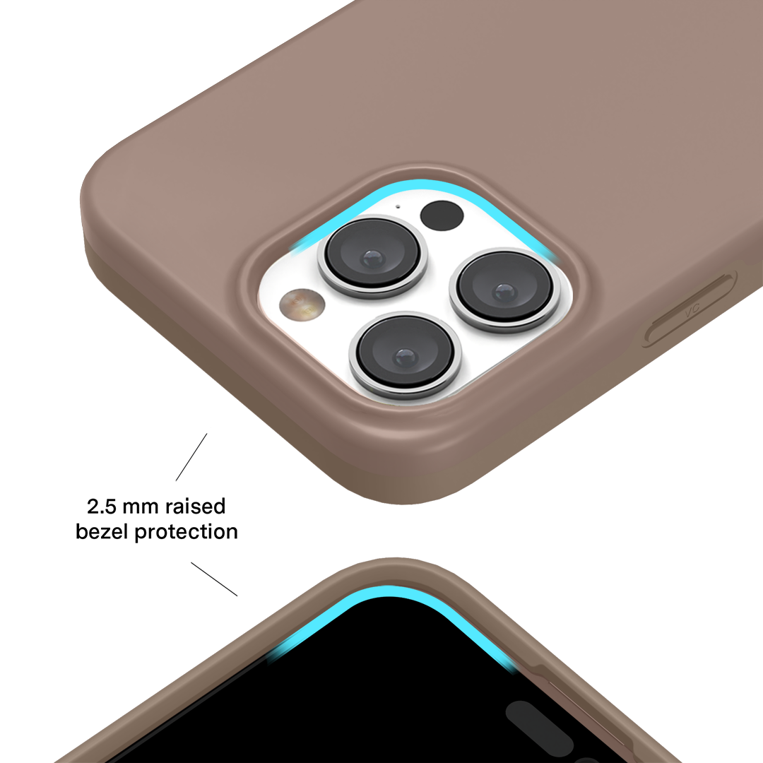 Premium Cashmere Taupe iPhone Case - Soft & Luxurious Protective Cover for iPhone [Model] - Perfect for Everyday Use, Travel & Gifting