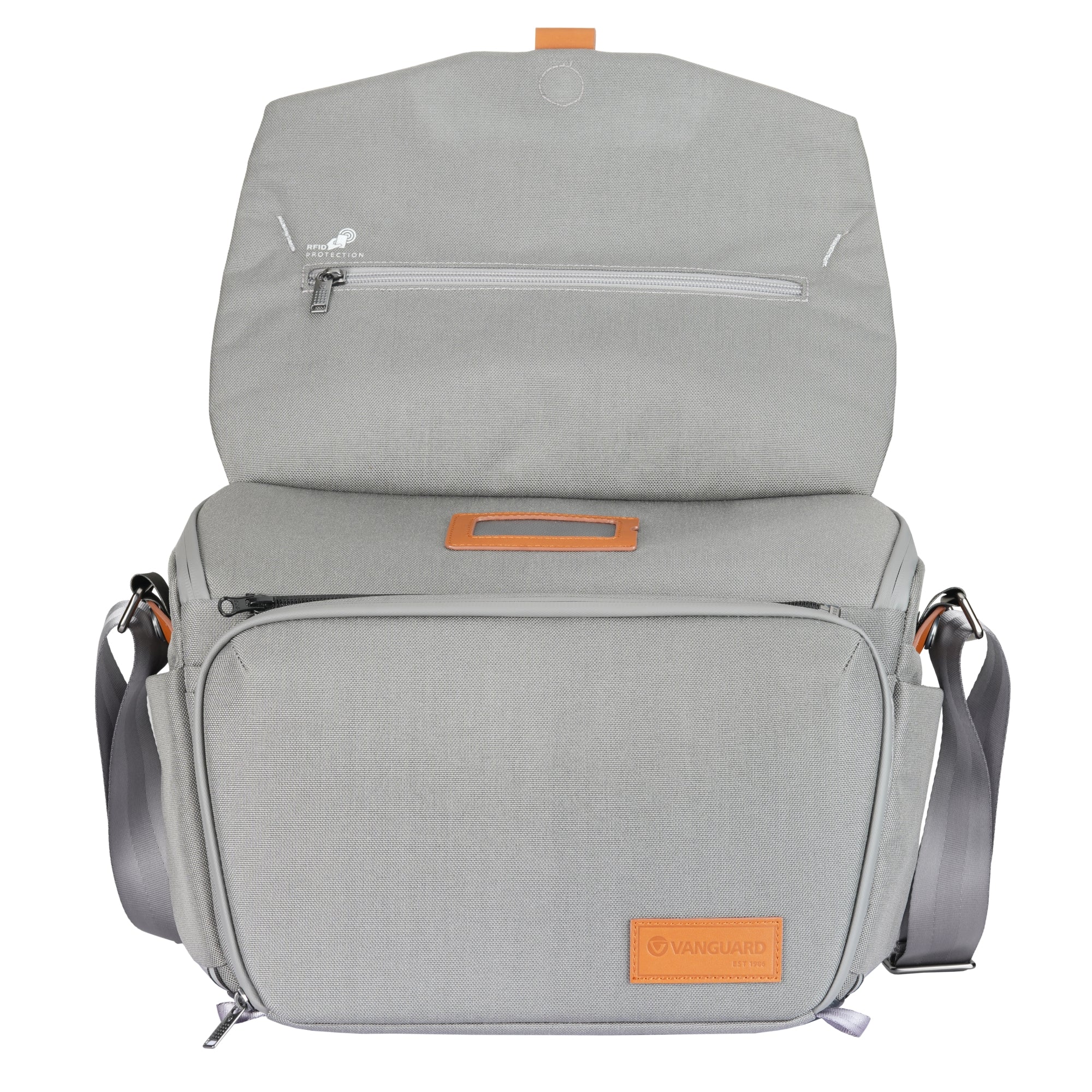 VEO CITY S30 Camera Shoulder Bag with Pouch - Gray | Waterproof DSLR Camera Case for Travel & Outdoor Photography | Perfect for Hiking, Street Photography & Daily Use