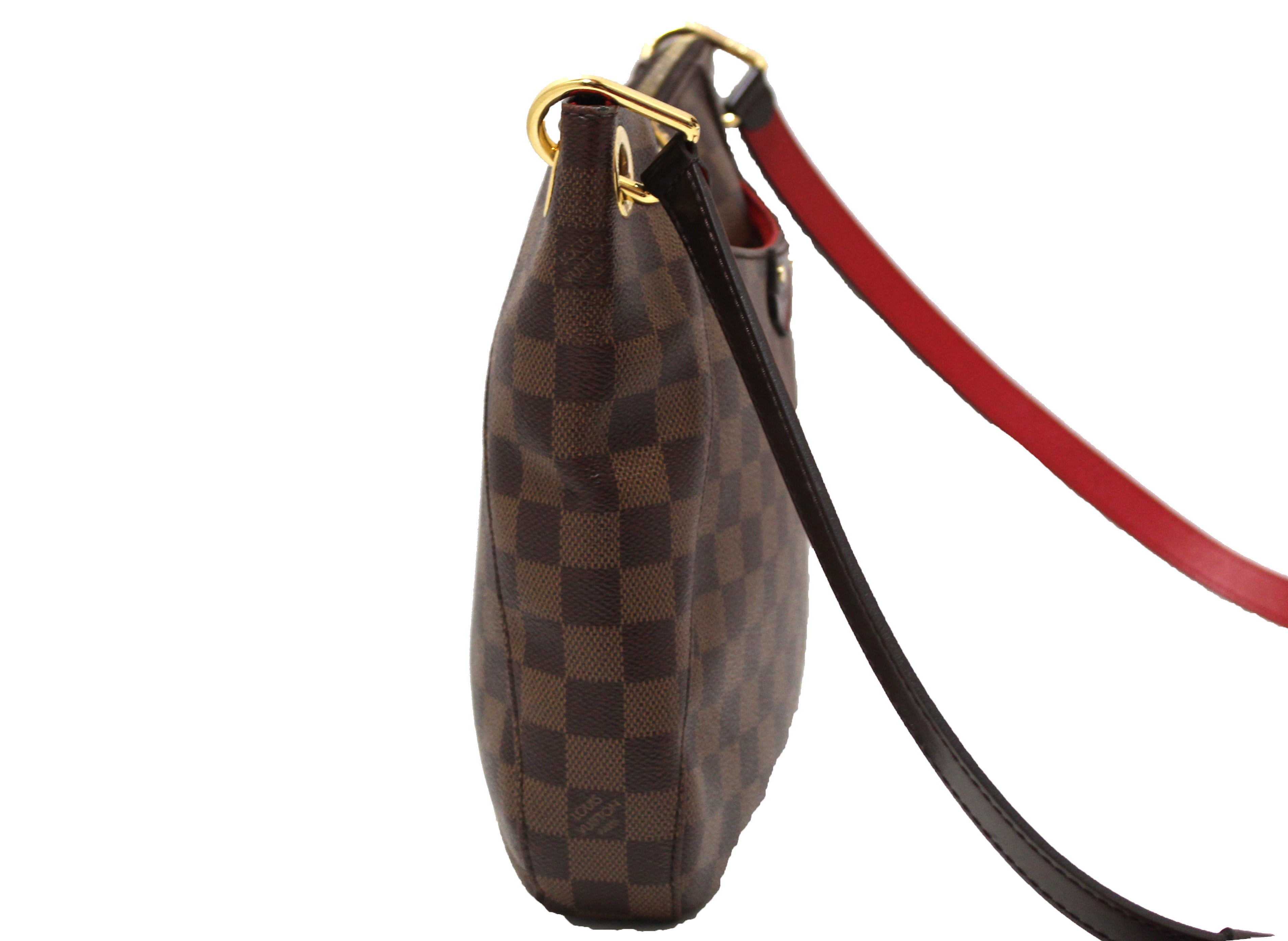 Authentic Louis Vuitton Damier Ebene Soth Bank Besace Messenger Bag for Men & Women - Genuine Leather Crossbody Shoulder Bag - Perfect for Work, Travel & Daily Use