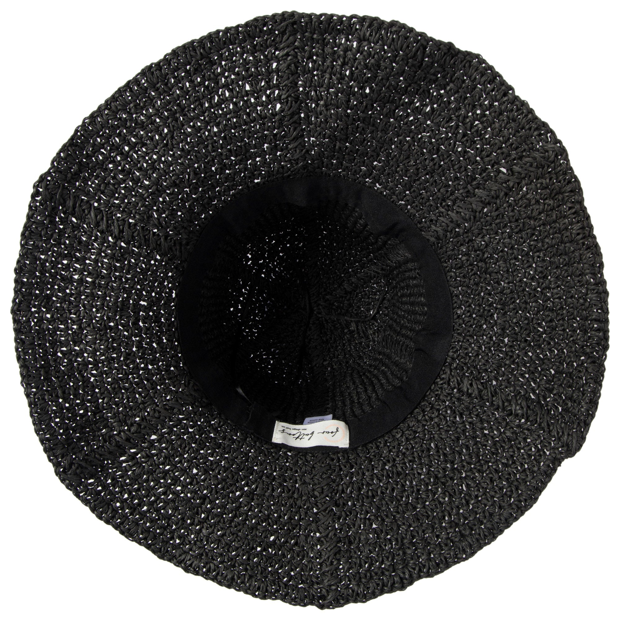 Women's Floppy Bucket Hat - Breathable Paper Crochet Sun Hat for Beach, Summer & Outdoor Activities
