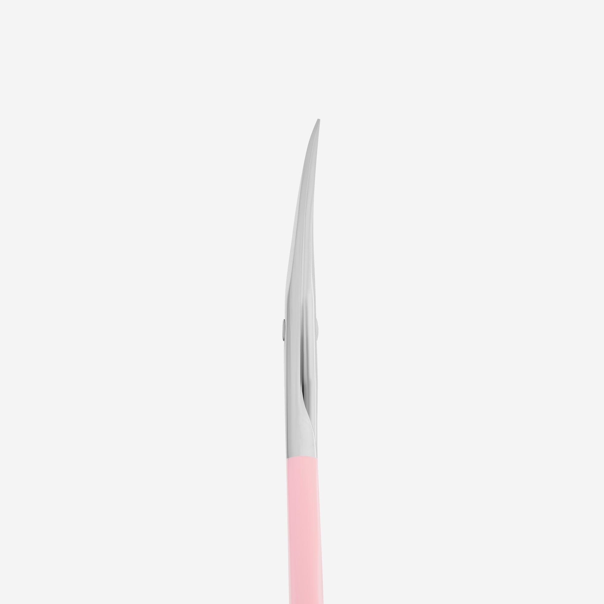 Staleks Professional Pink Cuticle Scissors - Precision Nail Care Tool for Manicure & Pedicure | Beauty & Grooming Essential for Home & Salon Use