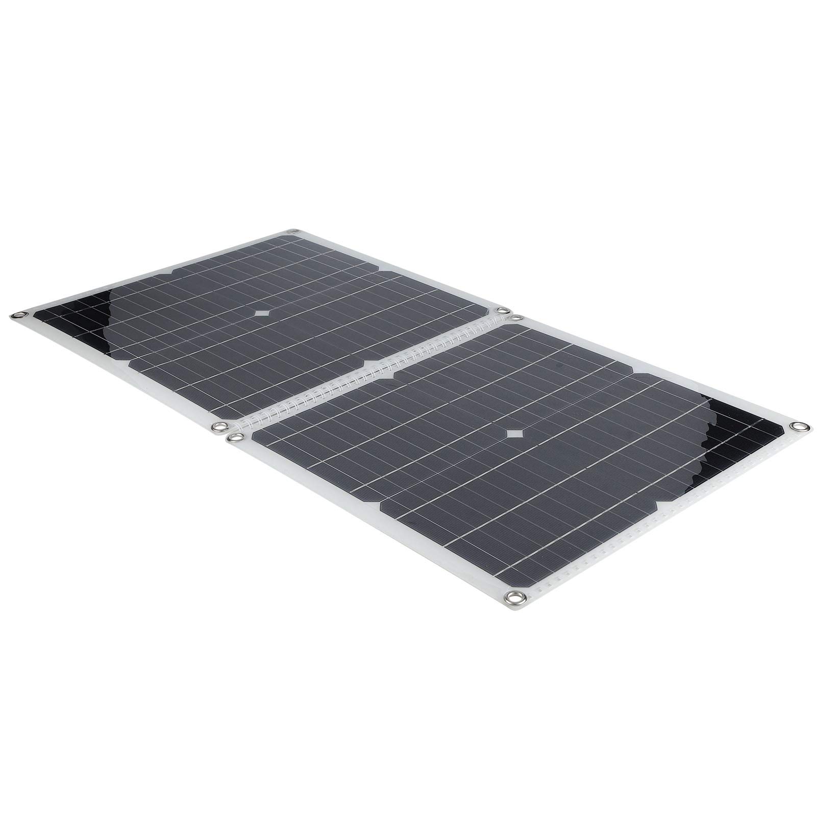Adsire 50W 5V Portable Solar Panel Kit with USB - Waterproof & Durable Solar Charger for Laptops, Phones, Camping, Hiking, RV & Outdoor Activities - Eco-Friendly Solar Power Solution