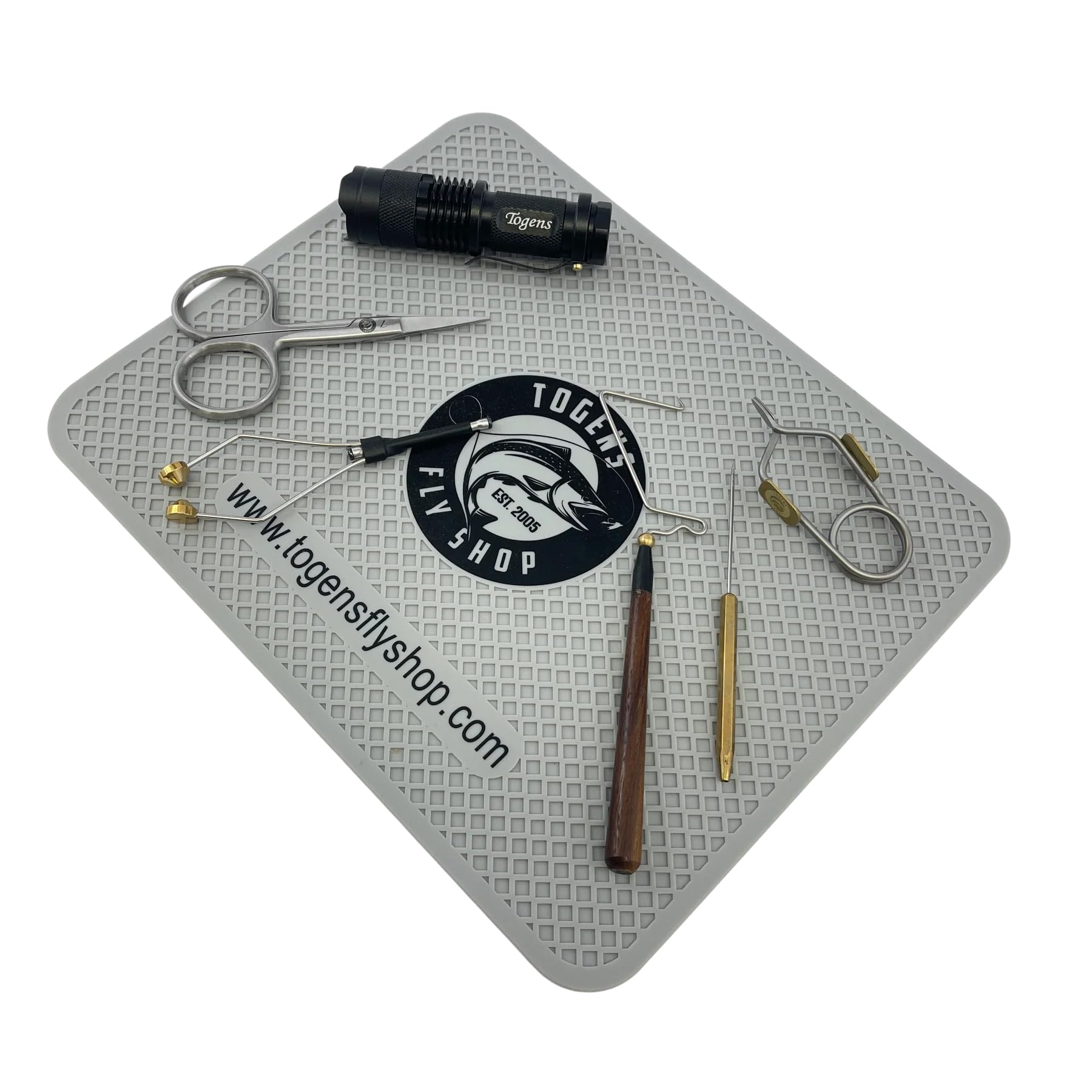 **Beginner Fly Tying Kit – Complete Starter Set with Hooks, Beads & Tools – Tie 5 Different Fly Patterns – Perfect for DIY Fishing Lures & Fly Fishing Enthusiasts**    *(Use Cases: Ideal for beginners learning fly tying, creating custom fishing flies, or as a gift for fishing hobbyists.)*