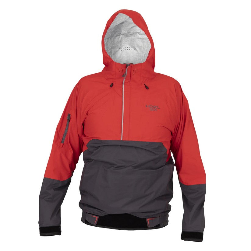 Level Six Kenora Semi Dry Jacket - Unisex Waterproof Paddle Sports Jacket for Kayaking, Canoeing & Stand Up Paddleboarding