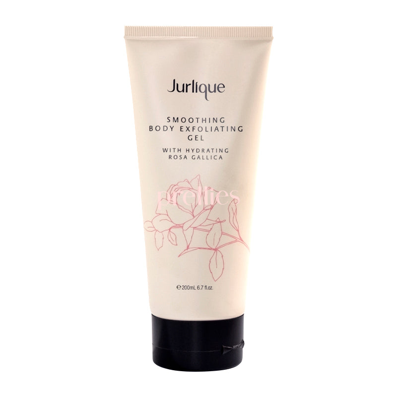 Jurlique Smoothing Body Exfoliating Gel with Rose - 200ml | Gentle Exfoliator for Soft, Smooth Skin | Perfect for Shower & Spa Days