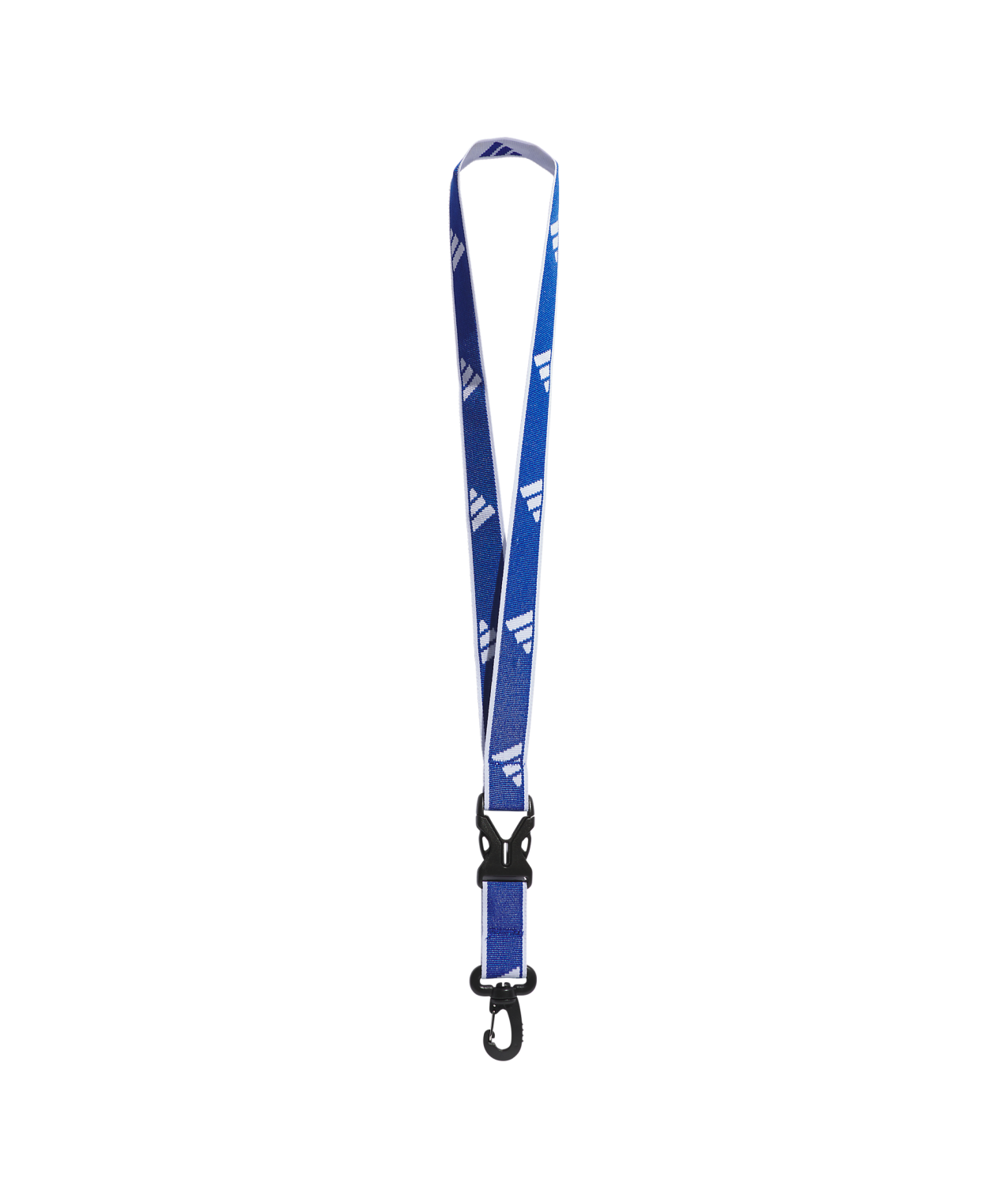 Adidas Interval 2.0 Lanyard - Adjustable ID Badge Holder for Work, School & Events - Durable Nylon Neck Strap with Metal Hook - Perfect for Office, Conference & Security Badges