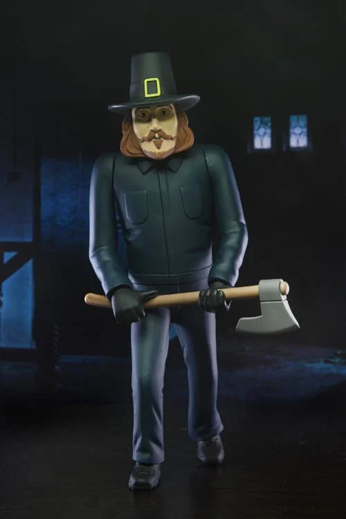 Thanksgiving Toony Terrors John Carver - Horror Collectible Figure for Halloween Decor & Movie Fan Gifts