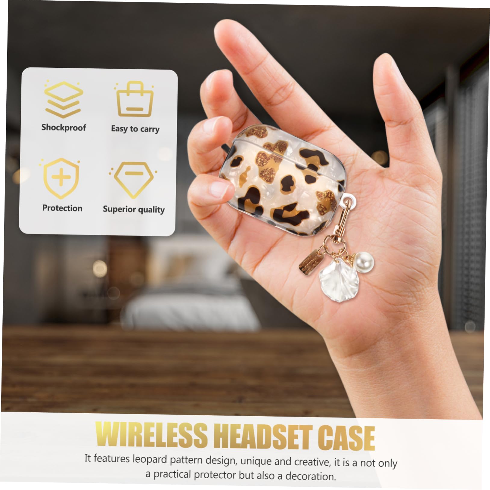 1pc Universal Earphone Case - Protective Cover for Earbuds & Headphones - Mini Storage Pouch for AirPods, Wireless Earbuds - Perfect for Travel, Gym & Daily Use