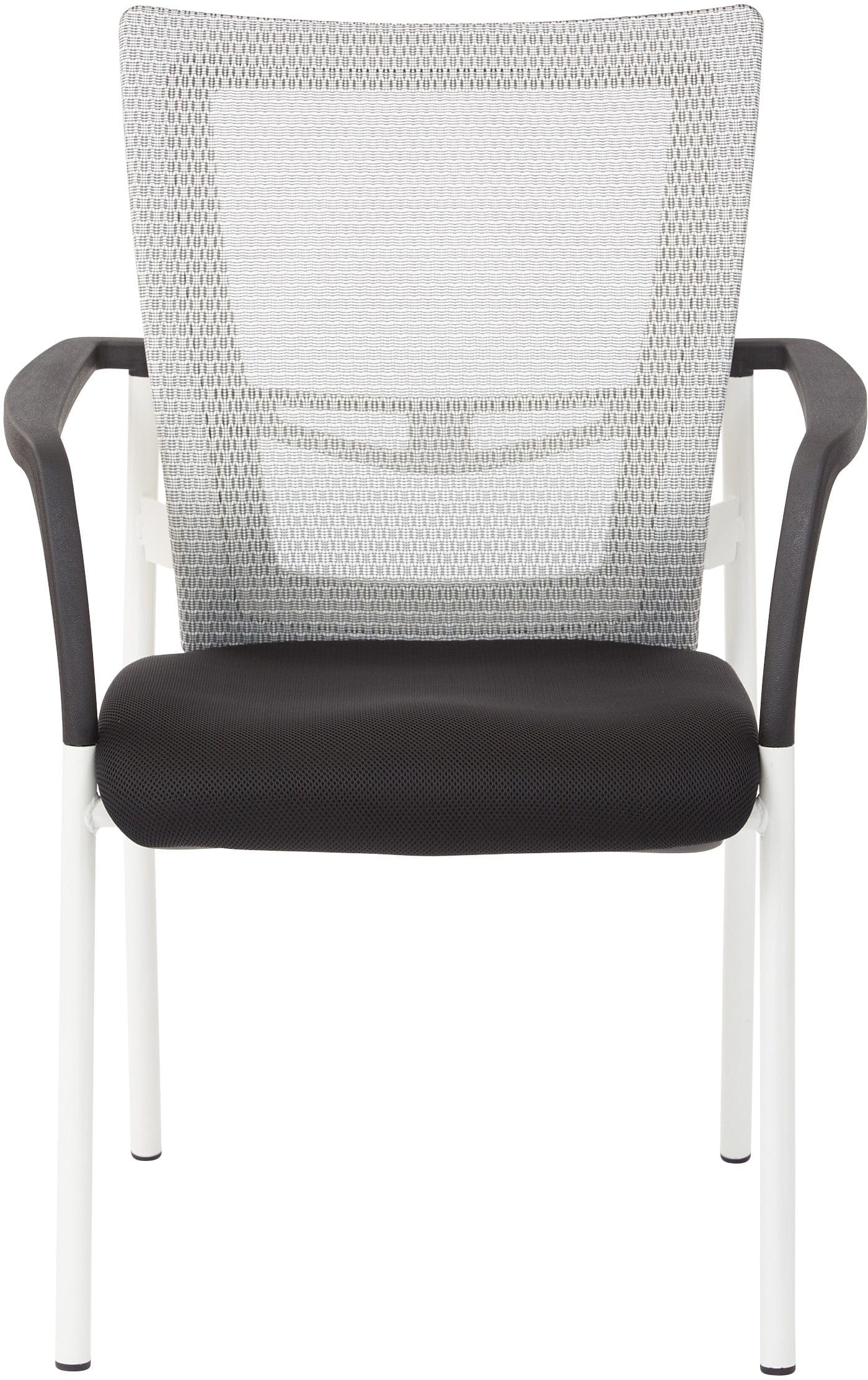 Office Star ProGrid® Mesh Back Visitor Chair [8810W] - Ergonomic Office Seating for Guests & Waiting Rooms, Comfortable Support for Home & Business Use