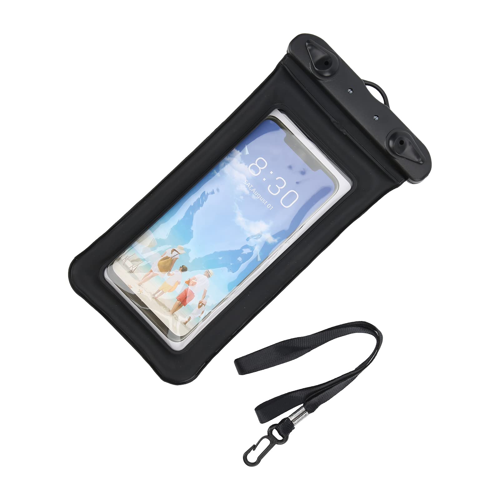Waterproof Phone Pouch for Swimming & Diving - Floating Inflatable Phone Case with Double Layer Protection | Ideal for Beach, Pool, Kayaking & Water Sports