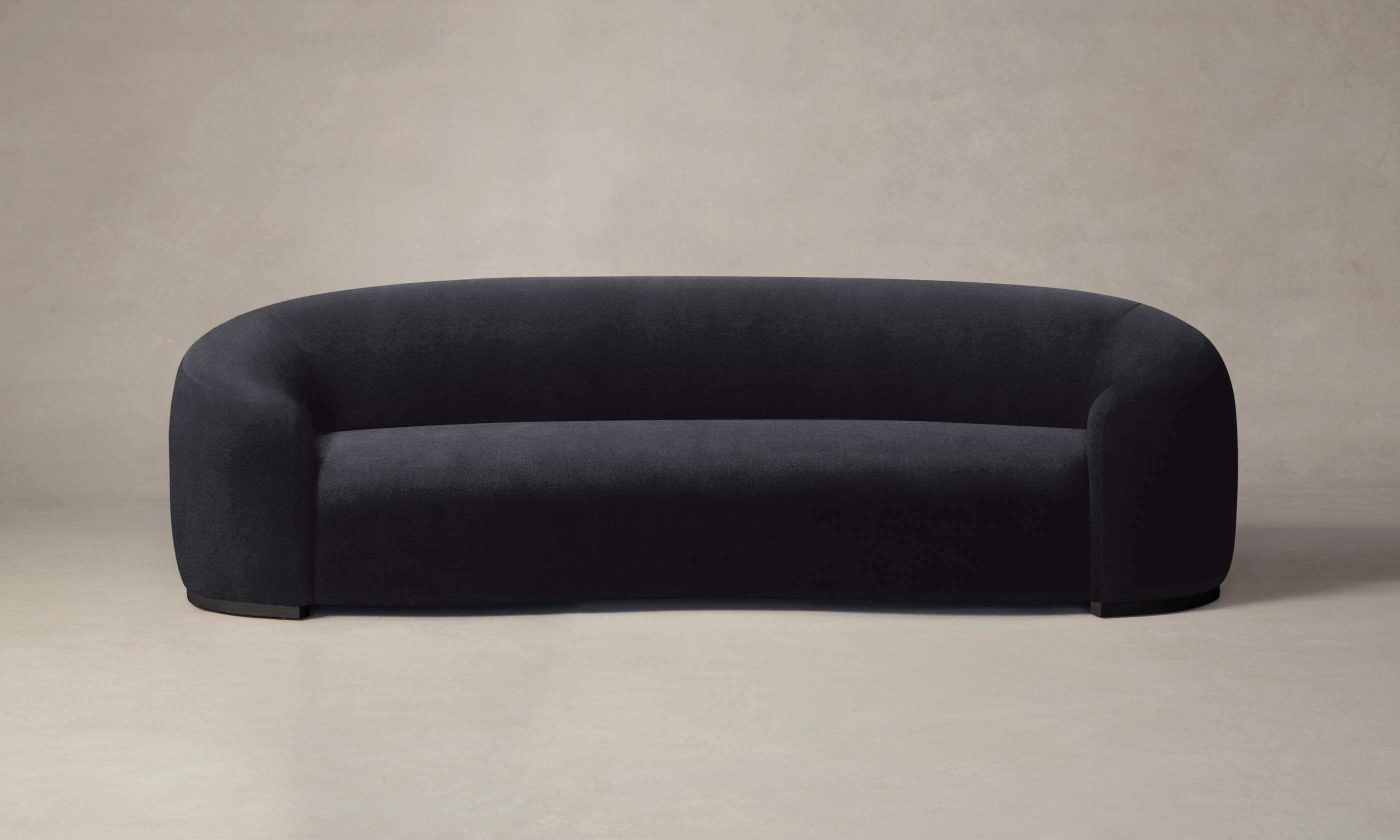 Luxury Chelsea Sofa with Performance Velvet Flannel Upholstery - Perfect for Living Room, Lounge & Modern Home Decor