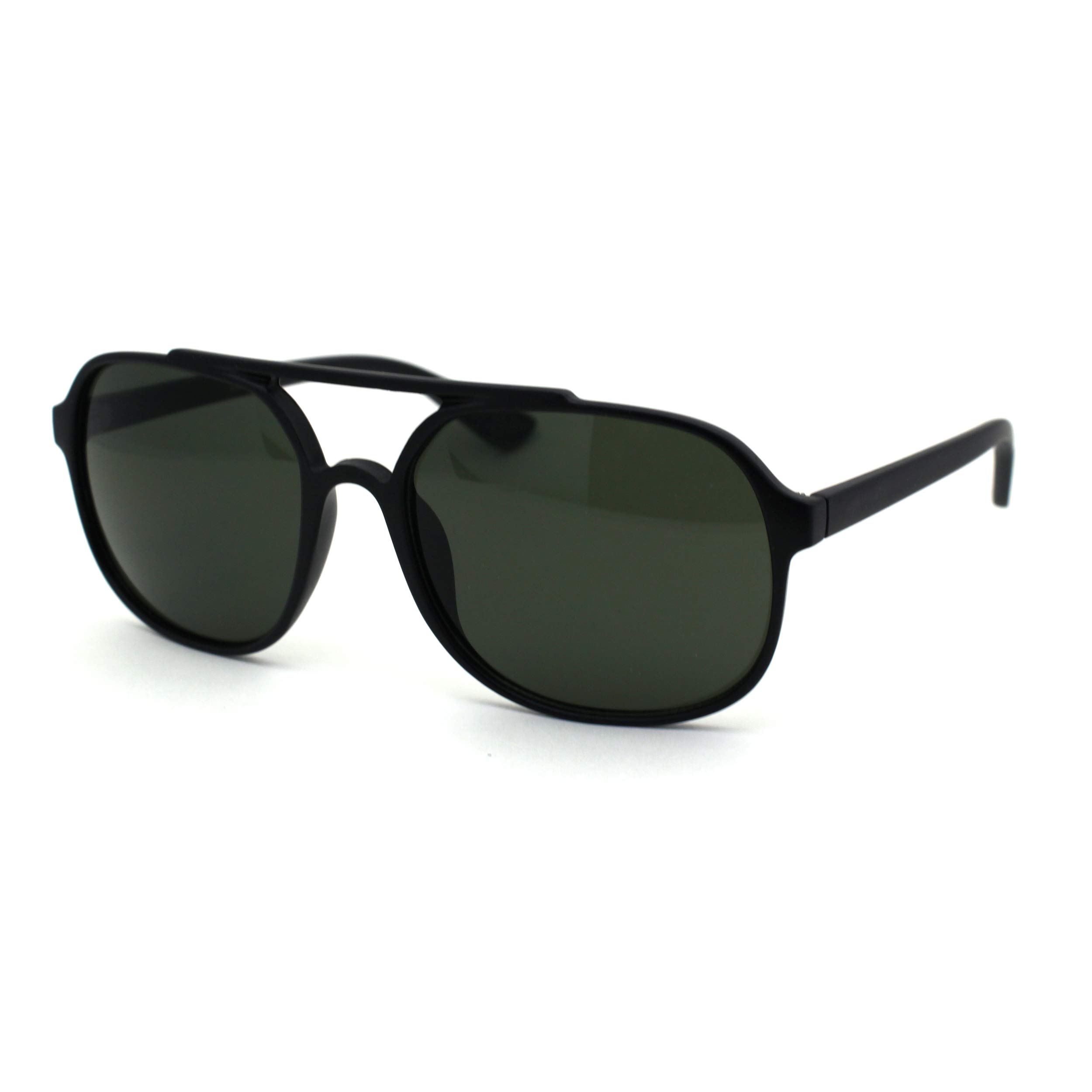 Men's Retro Racer Plastic Sunglasses - Vintage Style UV Protection for Driving, Cycling & Outdoor Activities