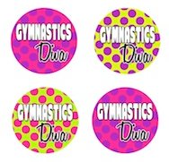 Edible Gymnastics Cupcake Toppers - Decorations for Birthday Cakes, Party Treats & Sports Themed Desserts | Perfect for Gymnast Parties, Team Celebrations & Kids' Baking Fun