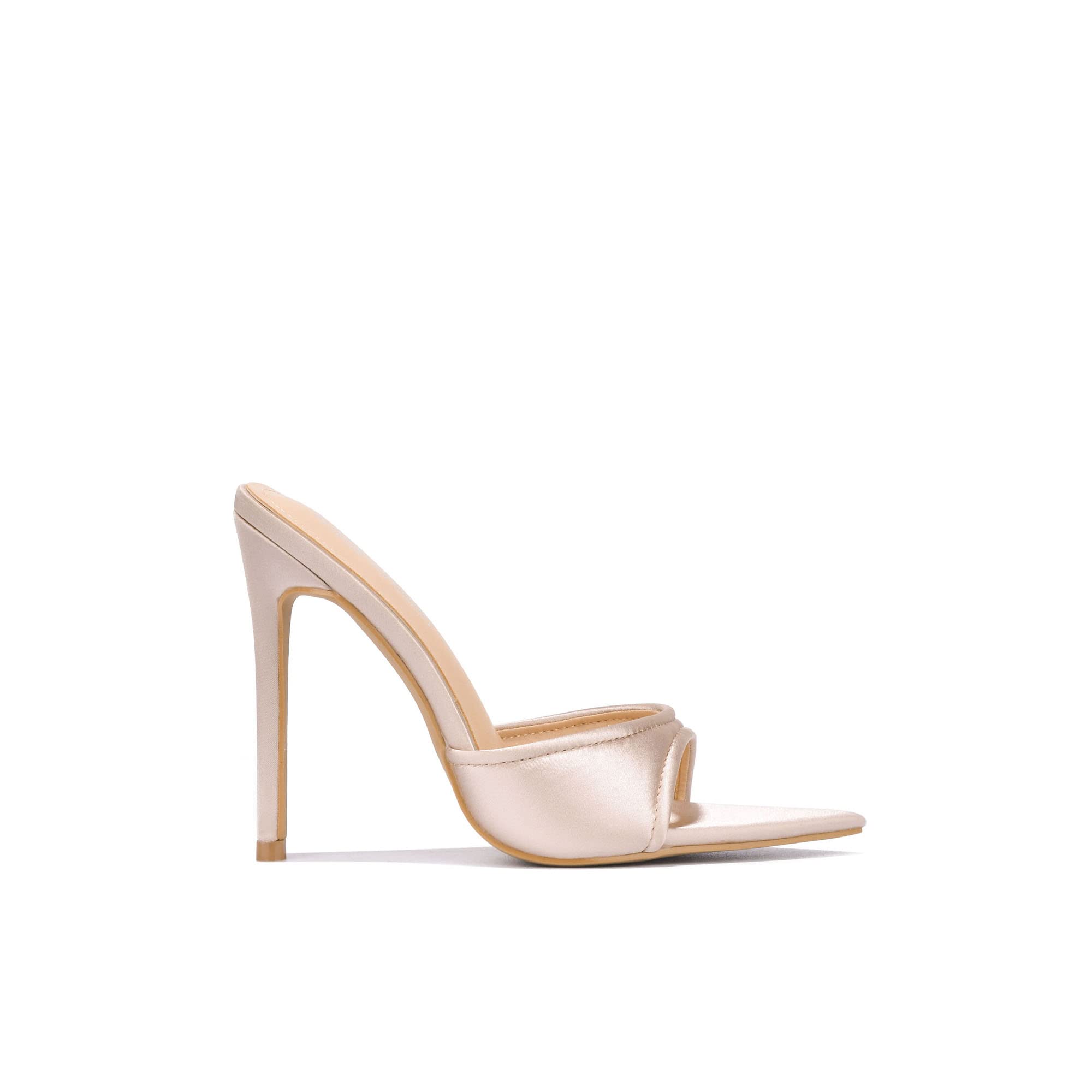 Cape Robbin Kameron Women's Pointed Toe Stiletto Heels - Slip On Rhinestone Sandals for Women | Perfect for Evening Parties, Weddings & Special Occasions