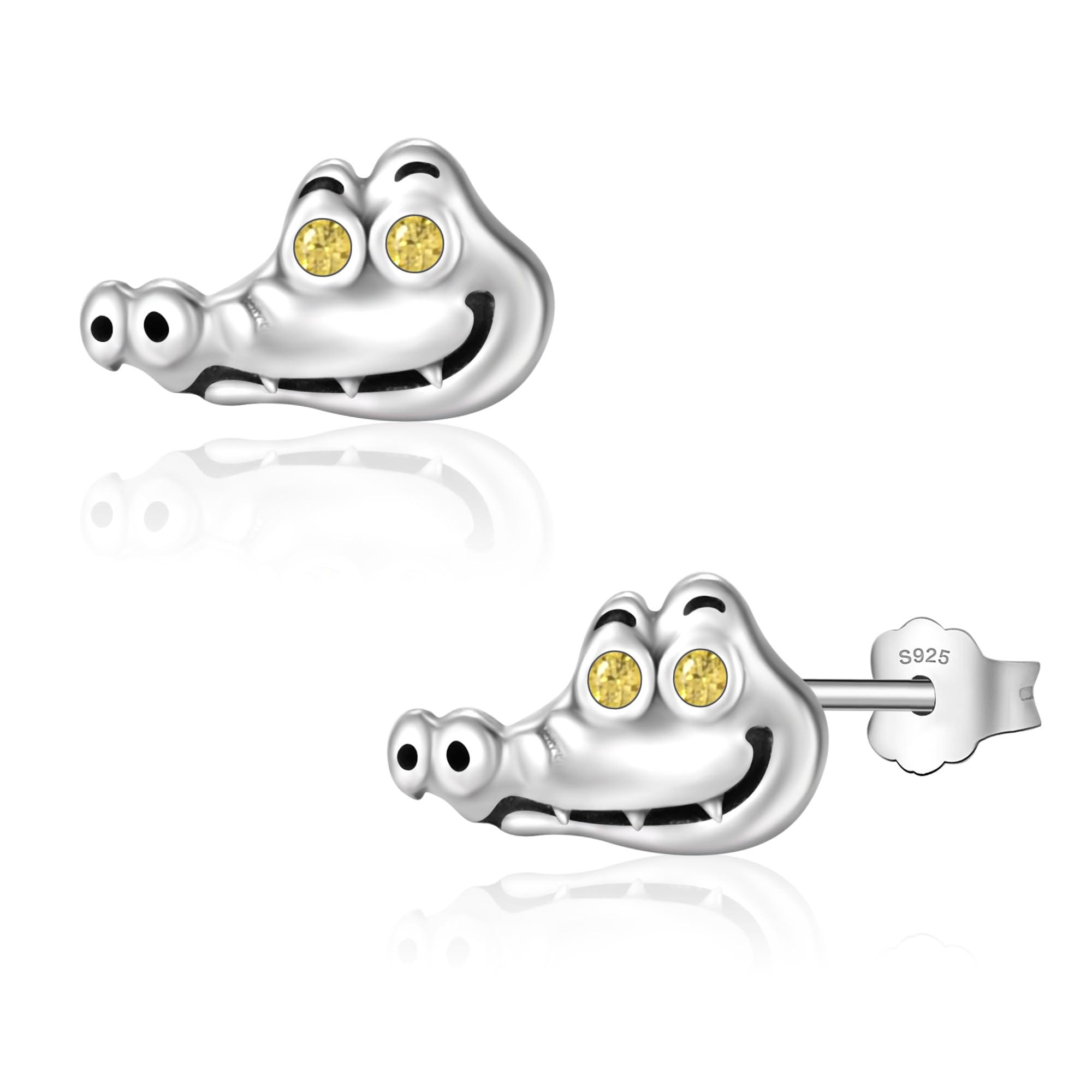 925 Sterling Silver Hypoallergenic Stud Earrings for Women - Cute Animal Jewelry Set for Everyday Wear, Gift Giving & Special Occasions