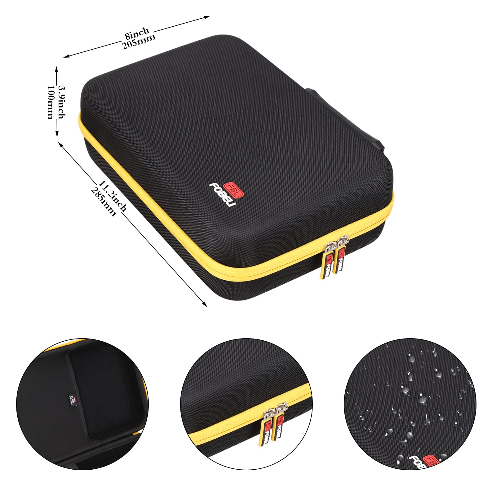 FBLFOBELI Hard Storage Case for AstroAI Tire Inflator - Durable Portable Air Compressor Carrying Case (Case Only) - Perfect for Travel, Camping & Emergency Roadside Use