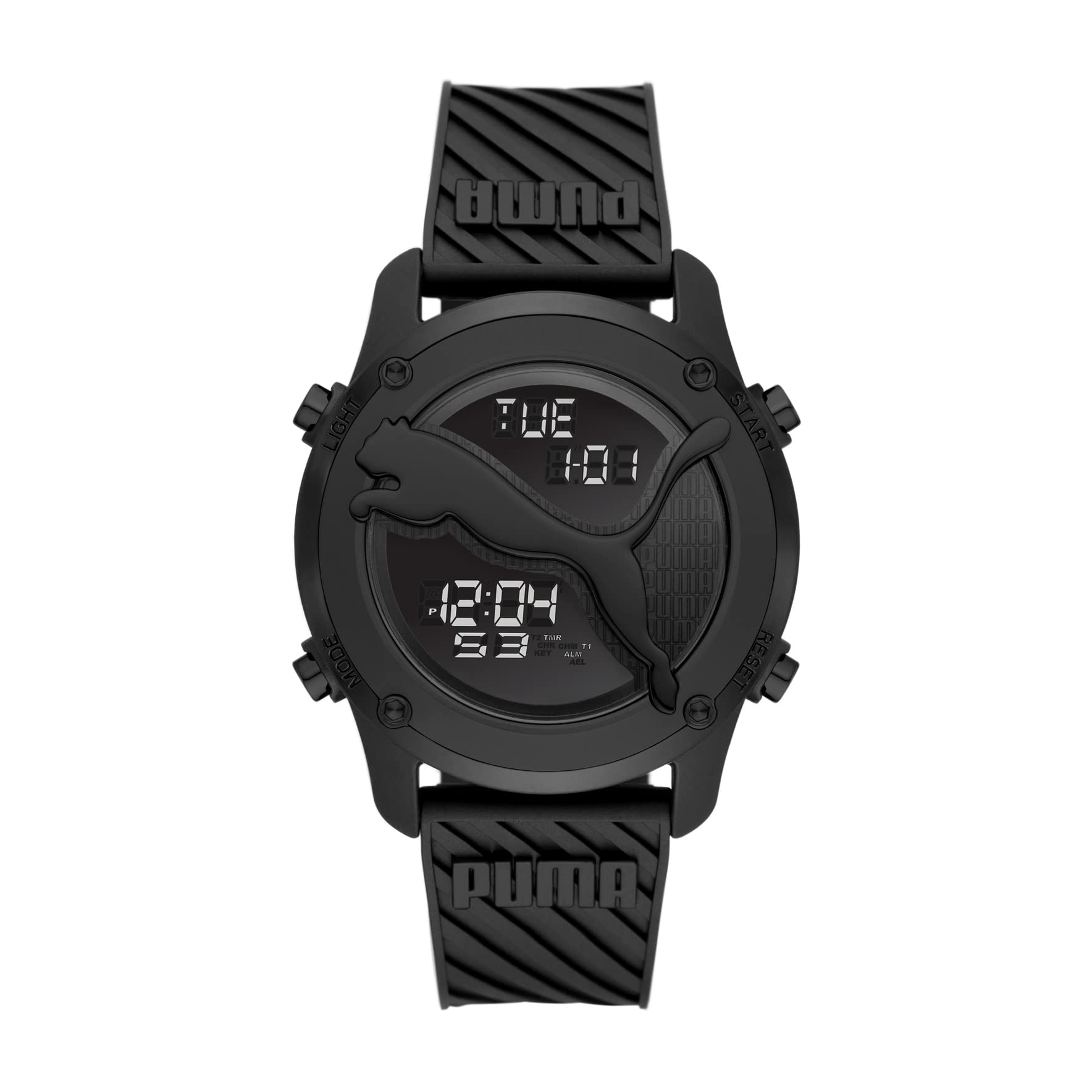 PUMA Big Cat Digital Sports Watch with Alarm, Lap Counter & Timer - Perfect for Running, Swimming & Fitness Training