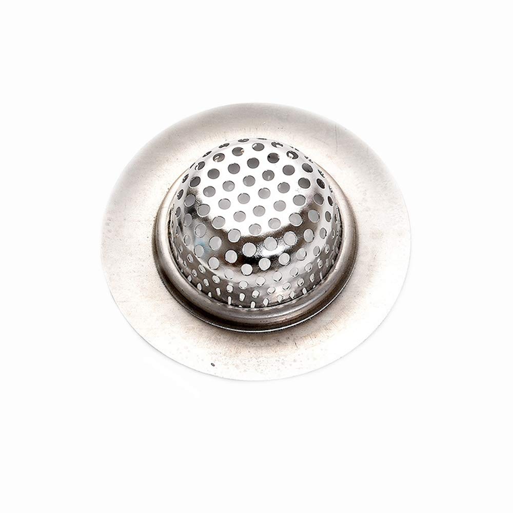 Premium Stainless Steel Kitchen Sink Strainer - Heavy Duty Drain Basket with Fine Mesh Filter for Garbage Disposal | Anti-Clog Design & Durable Construction | Perfect for Home Kitchen, RV, and Restaurant Use