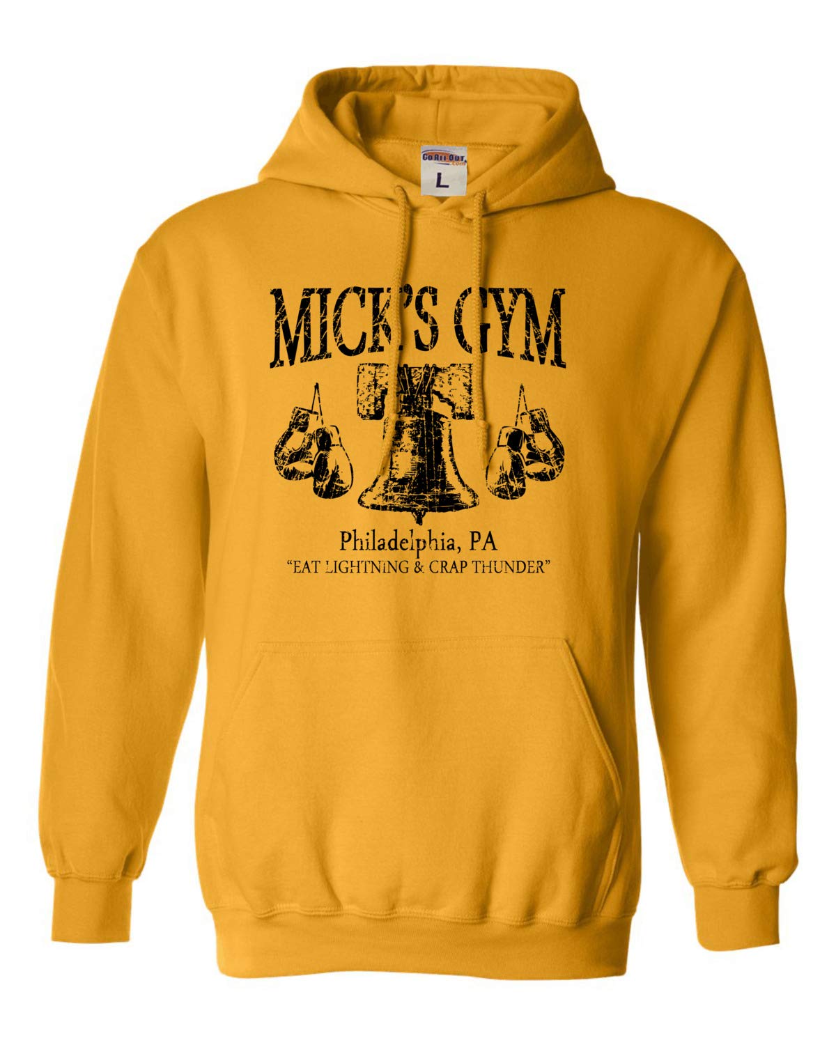 Go All Out Mick's Gym Philadelphia PA Unisex Sweatshirt Hoodie - Comfortable & Stylish Gym Wear for Men & Women