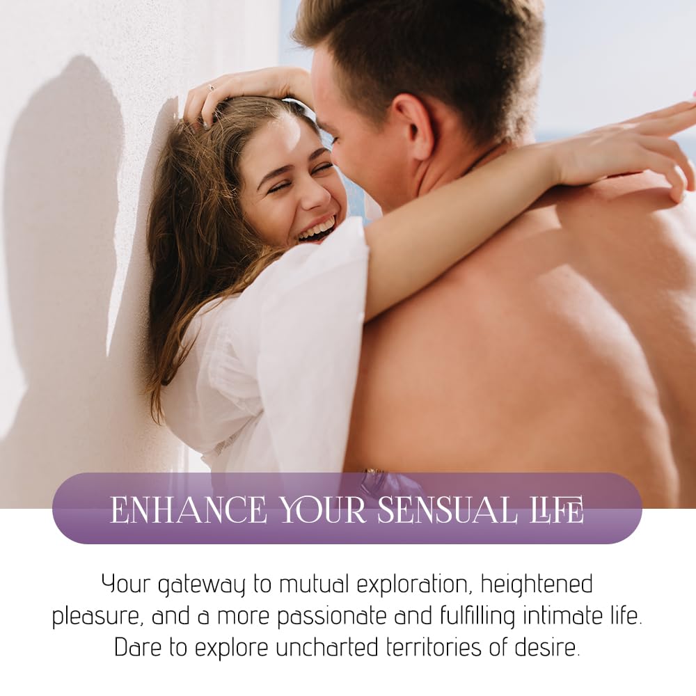 AURABOX Wish Cards: Romantic Couples Sex Game for Passion & Intimacy - Exciting Adult Card Game with Foreplay & Fantasy Exploration - Perfect for Date Nights, Anniversaries & Spicing Up Relationships