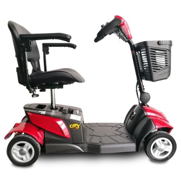 EV Rider CityCruzer 4-Wheel Mobility Scooter for Adults - Lightweight Electric Scooter with Long Battery Life - Perfect for Shopping, Travel & Outdoor Activities