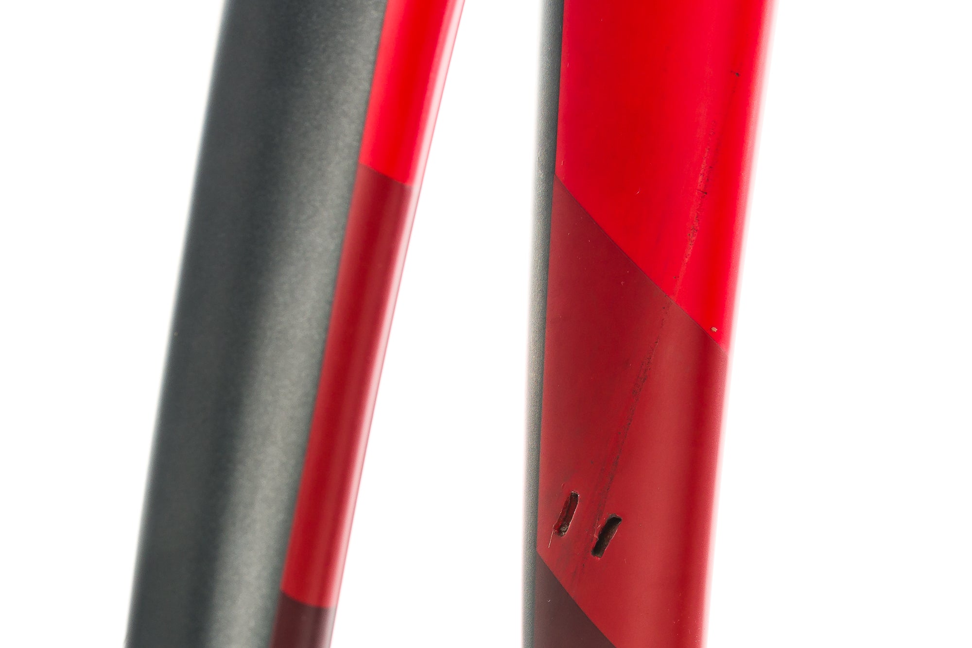 Trek Domane SLR Disc Road Fork 700c Carbon - 12mm Thru Axle Tapered - Black/Red - Perfect for Road Biking & Racing