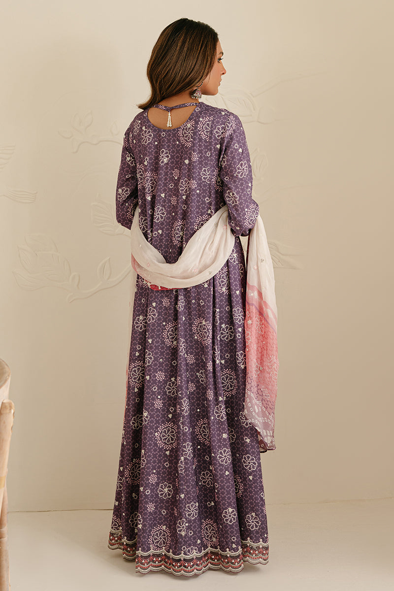 Elegant Mistic Florid 3-Piece Silk Embroidered Suit for Women - Perfect for Weddings, Parties & Special Occasions