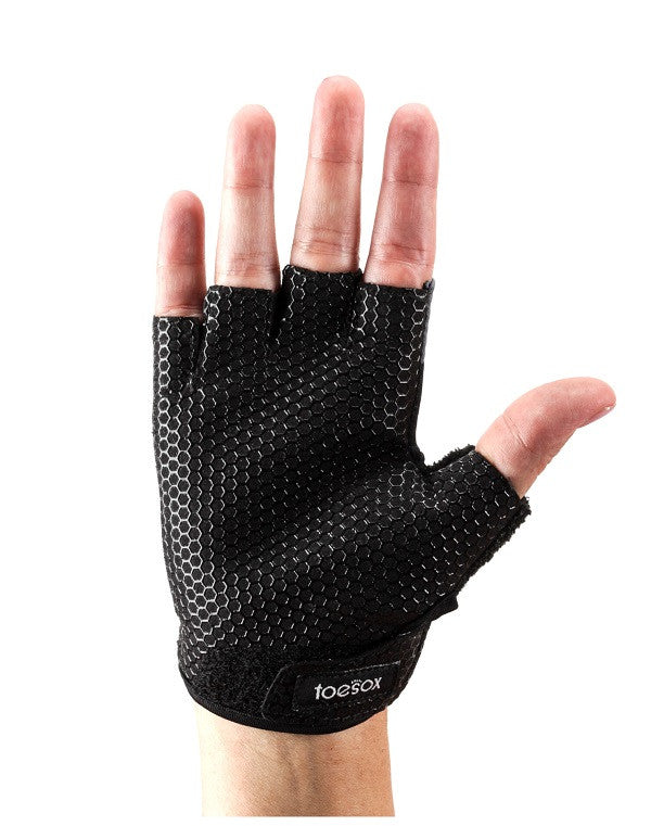ToeSox Non-Slip Grip Gloves for Yoga, Pilates & Barre Workouts - Improve Stability & Comfort During Exercise