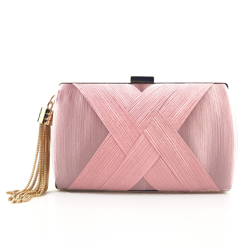 JIAJIA 3294 Women's Envelope Clutch Purse with Tassel - Elegant Handbag for Wedding, Evening Party & Special Occasions | Fashionable Crossbody Bag for Women's Night Out & Formal Events