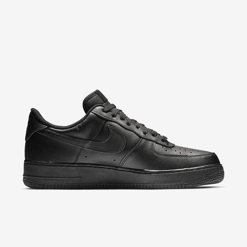 Nike Men's Air Force 1 White Sneakers - Classic Low-Top Basketball Shoes for Casual Wear & Street Style | Durable Comfort for Everyday Use