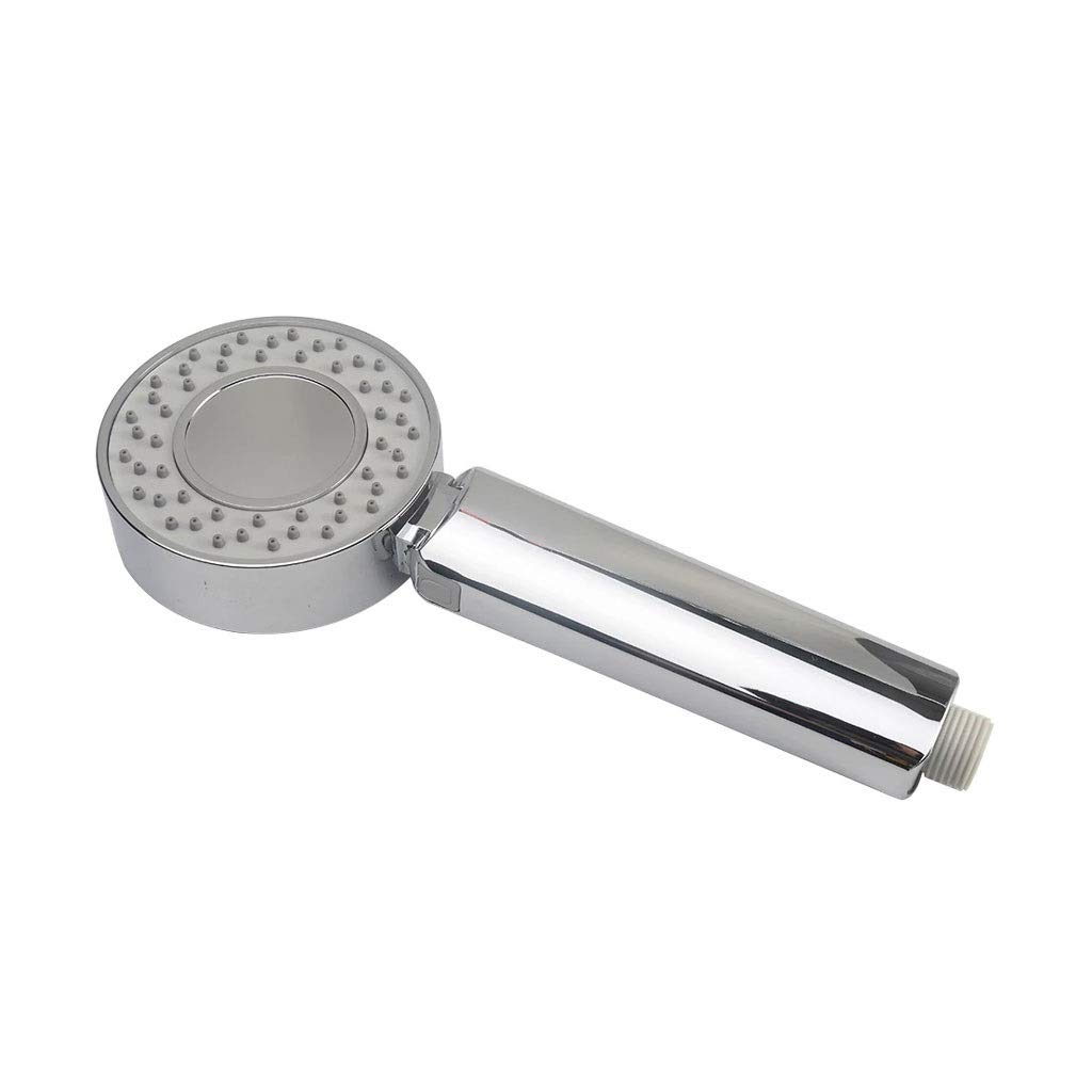High Pressure Double-Sided Shower Head - ABS Chrome Water Saving Round Booster for Bath & Handheld Shower | Perfect for Low Water Pressure Homes & Spa-Like Experience