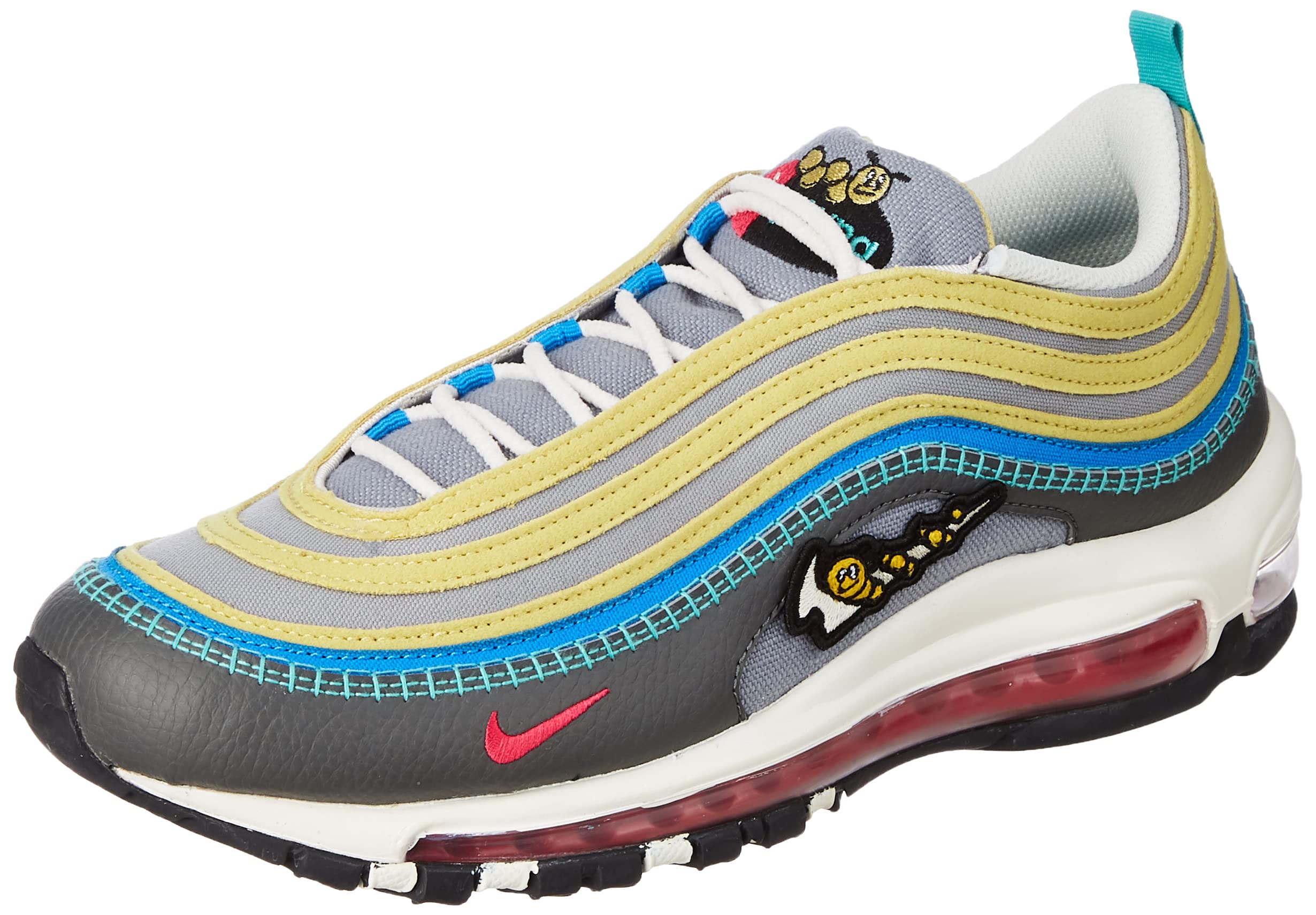 Nike Men's Air Max 97 Running Shoes - Lightweight Cushioned Sneakers for Jogging, Gym Workouts & Casual Wear | Comfortable Athletic Footwear for Men