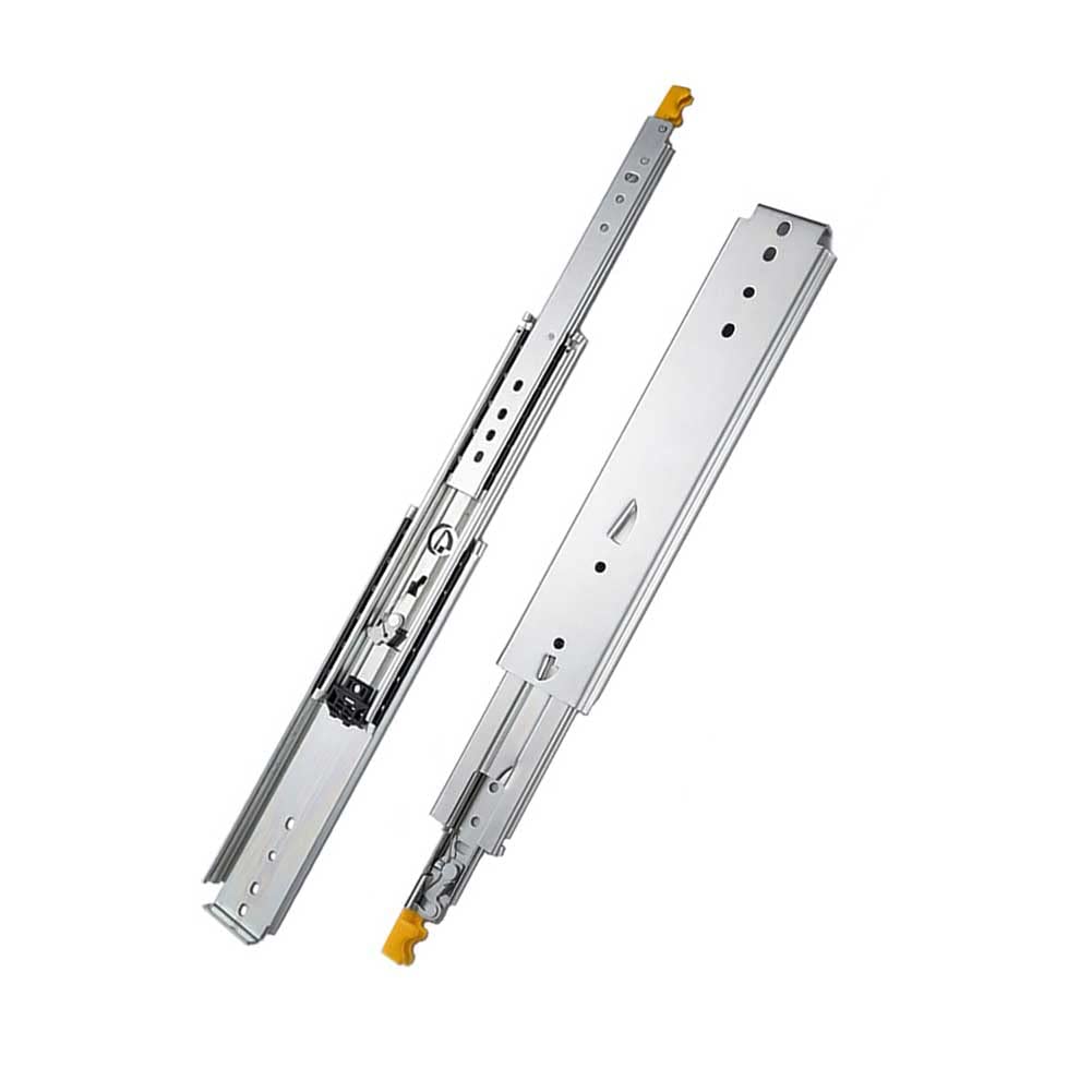 2 Pack Heavy Duty Ball Bearing Drawer Slides 800mm (32 Inch) Full Extension Cabinet Runners - Easy Install Furniture Guide Rails for Kitchen Cabinets, Office Desks & Keyboard Shelves