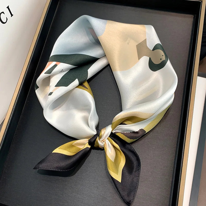 53cm Silk Scarf 27