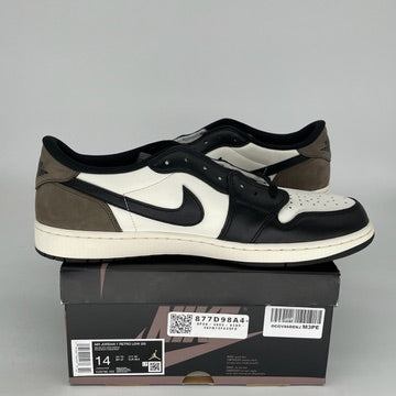 AIR JORDAN 1 LOW MOCHA MEN'S SHOES SIZE 14 - CZ0790-102 | Retro Basketball Sneakers for Casual Wear & Street Style