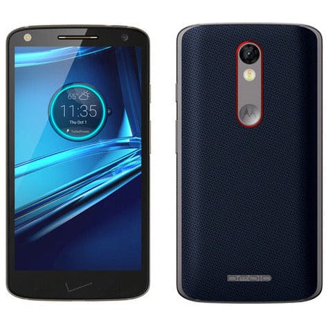 Motorola Droid Turbo 2 32GB Smartphone - Black Pebble Leather Design | Verizon Wireless Compatible | Shatterproof Screen | Long Battery Life | Perfect for Business & Outdoor Use