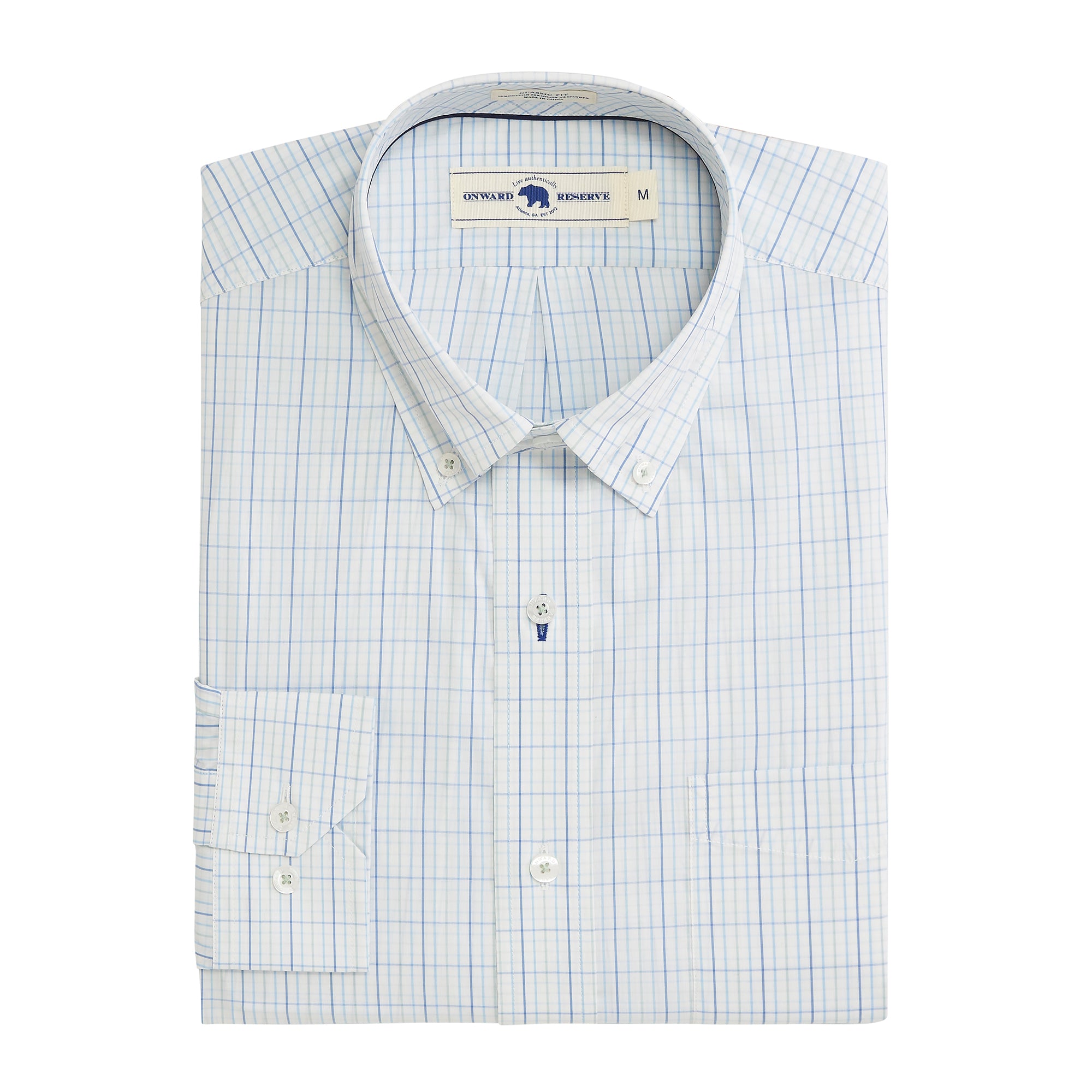 Briar Classic Fit Quad Button Down Shirt for Men - Stylish Casual & Office Wear - Perfect for Business, Dates, and Everyday Outfits