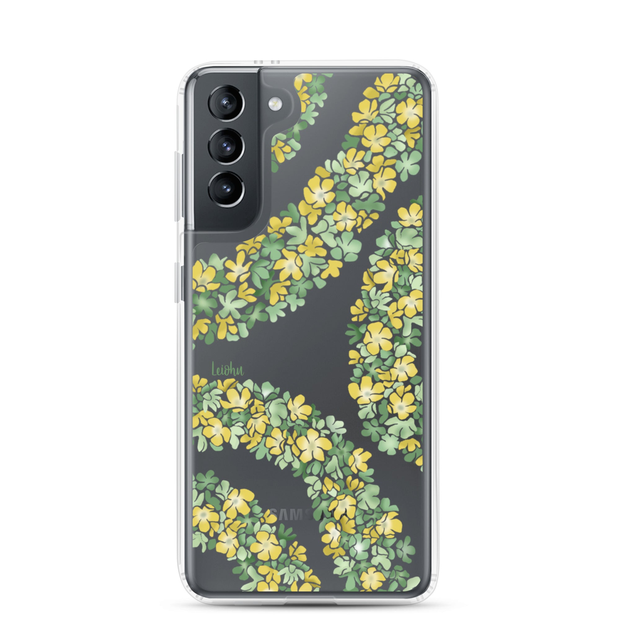 Double Pakalana Clear Case for Samsung Galaxy - Slim Protective Phone Cover for Everyday Use & Travel