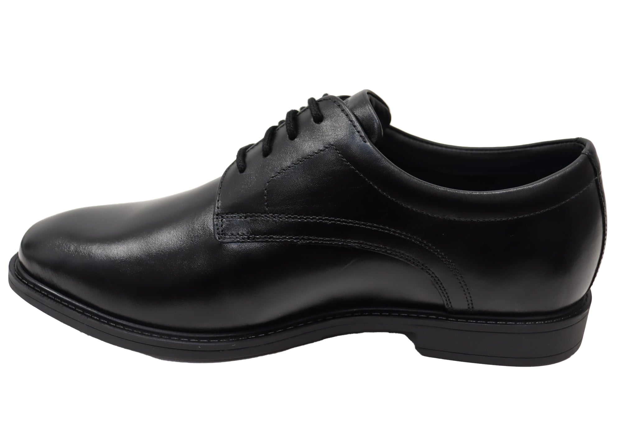 Nunn Bush by Florsheim Men's Baxter Plain Triple Wide Leather Shoes - Comfortable Wide Fit Dress Shoes for Business & Formal Occasions