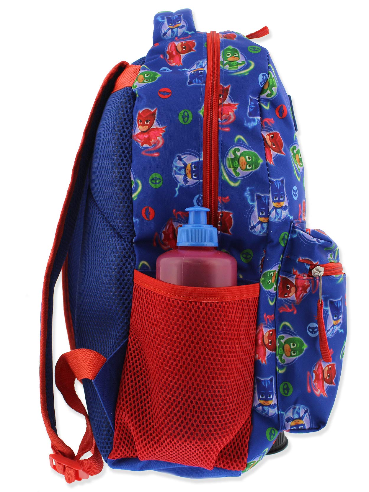 Disney PJ Masks 16 Inch Boys School Backpack - Lightweight Kids Bookbag for School, Travel & Daily Use | Official Licensed Cartoon Character Backpack