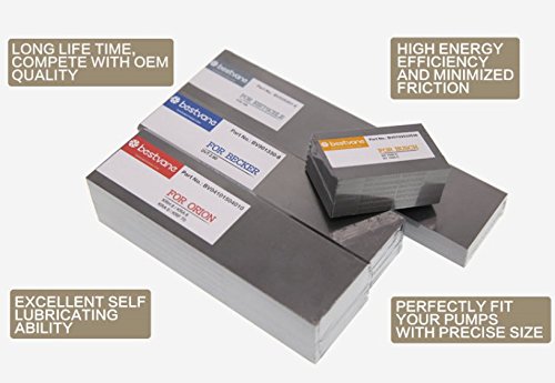 High-Quality Carbon Vanes 514870 | 526311 Replacement for Rietschle TR80DVV & TR81DVV Vacuum Pump Compressor - 7-Piece Pack - Perfect for Industrial Vacuum Systems & HVAC Maintenance