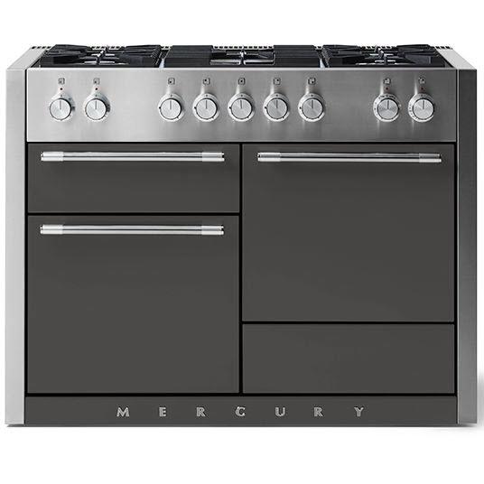 AGA AMC48DF SLT 48-Inch Dual Fuel Range with True European Convection - Professional Gas & Electric Oven for Home Chefs & Commercial Kitchens - Perfect for Baking, Roasting & Gourmet Cooking
