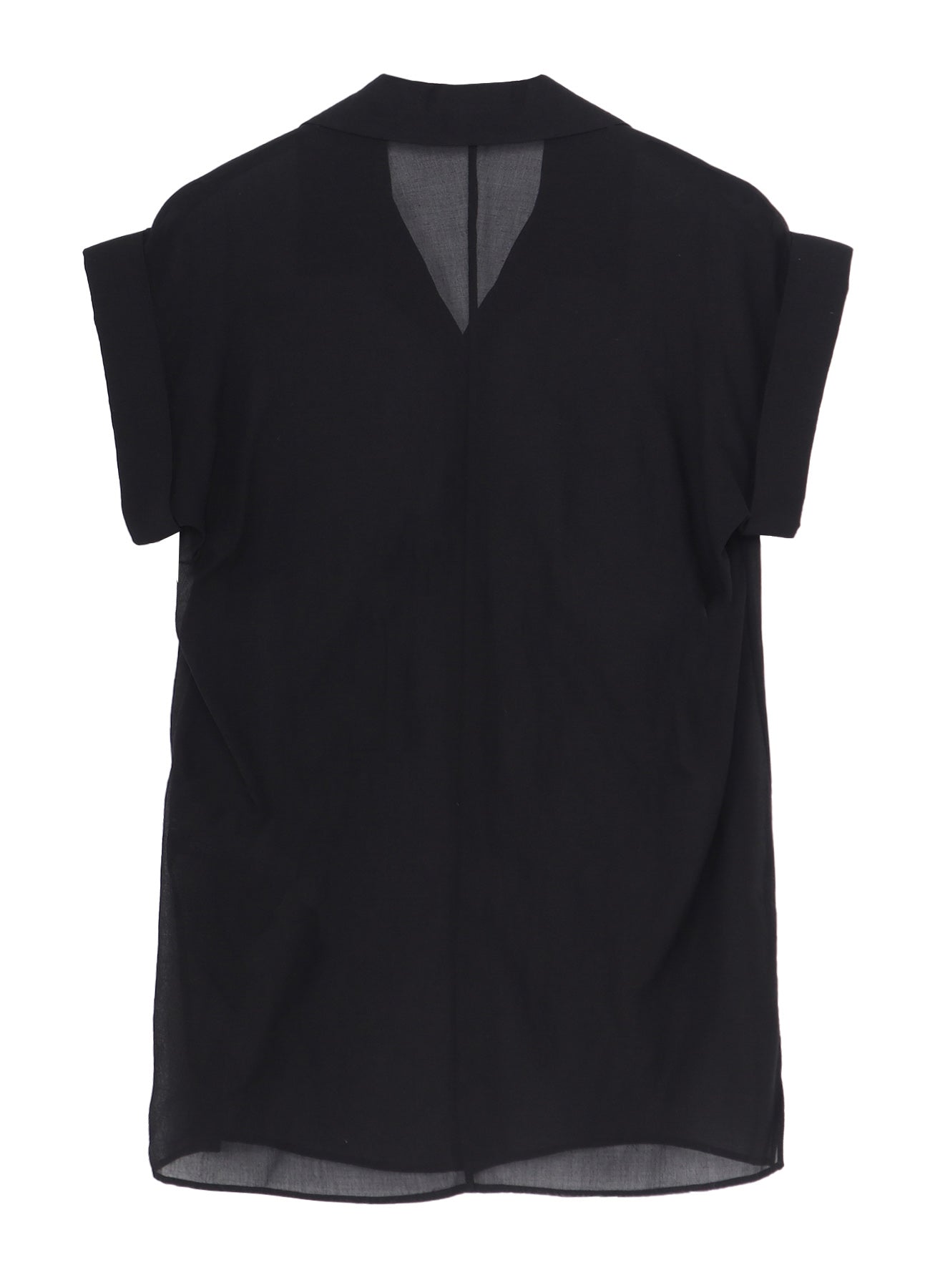 Elegant Chiffon Drape Shirt for Women - Flowy Blouse with Loose Fit & V-Neck - Perfect for Office, Party & Casual Wear