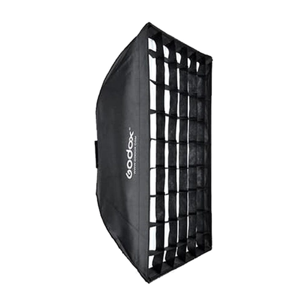 Godox 70x100cm Large Collapsible Rectangle Softbox with Grid for Bowens Mount - Perfect for Portrait, Product & Studio Photography (Open Box)