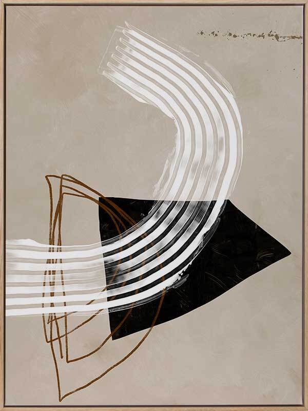 Act Natural II Canvas Art Print - Modern Wall Decor for Living Room, Bedroom & Office - High-Quality Framed Artwork
