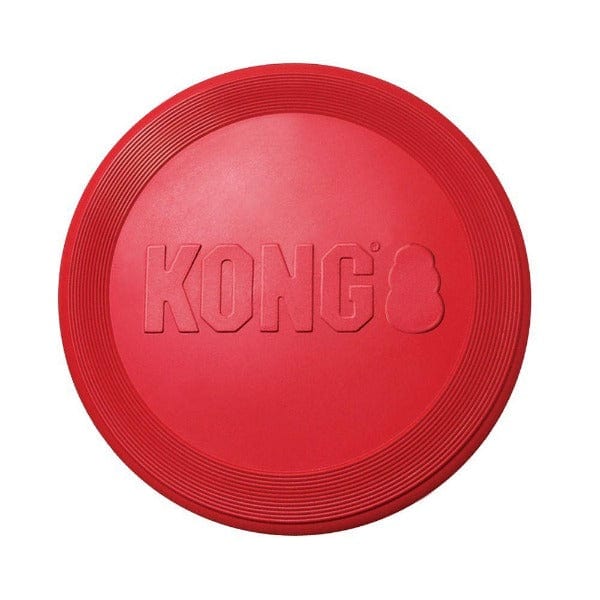 KONG Flyer Dog Toy - Durable Flying Disc for Outdoor Play, Fetch & Training - Perfect for Active Dogs & Puppies (Great for Beach, Park & Backyard Fun)
