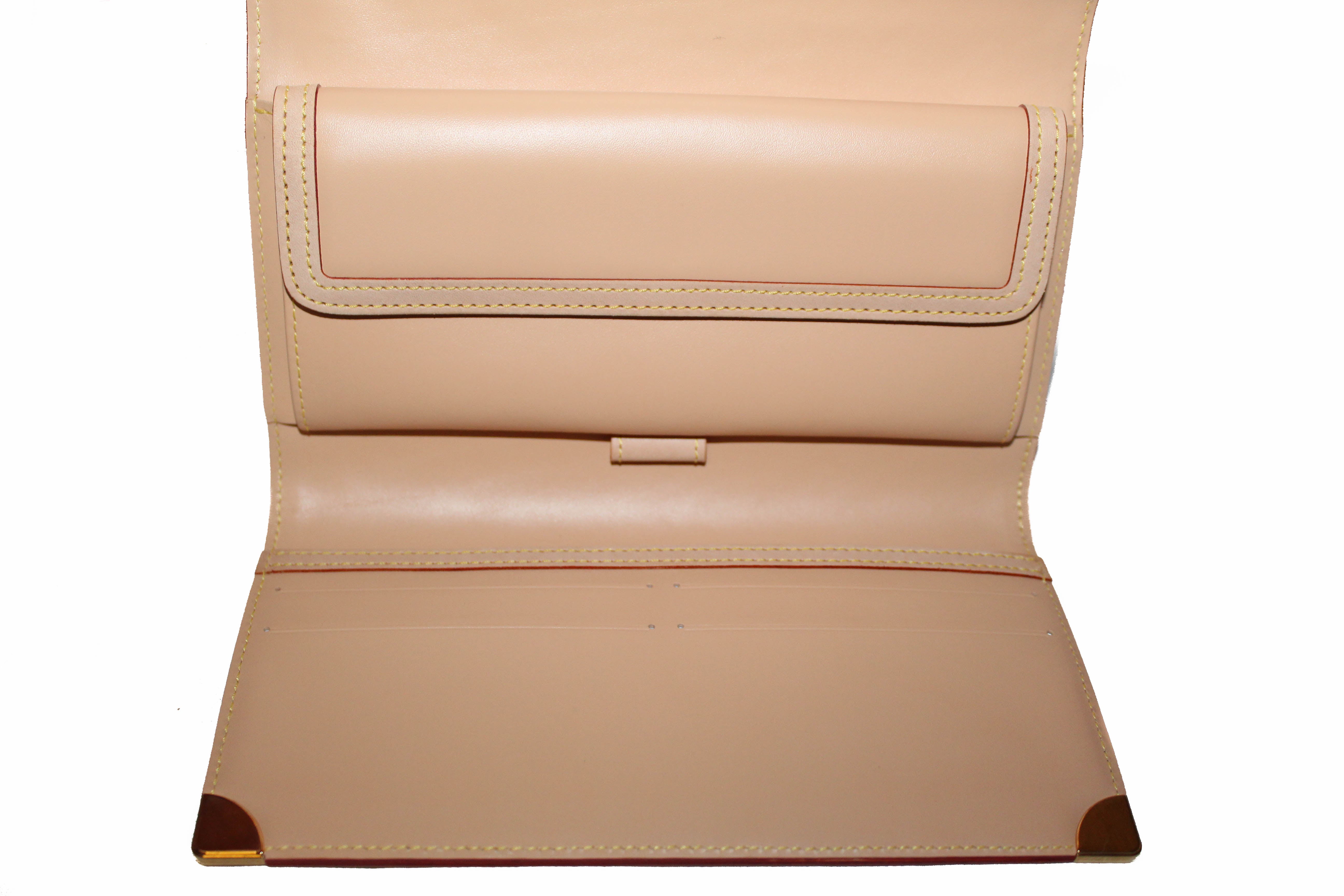 Authentic Louis Vuitton White Multicolore Canvas Tri-Fold PTI Wallet for Women | Luxury Designer Wallet for Everyday Use & Special Occasions